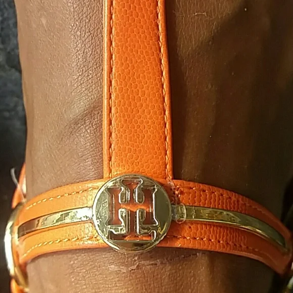 Tommy flat orange sandles 🗽 - Picture 4 of 4